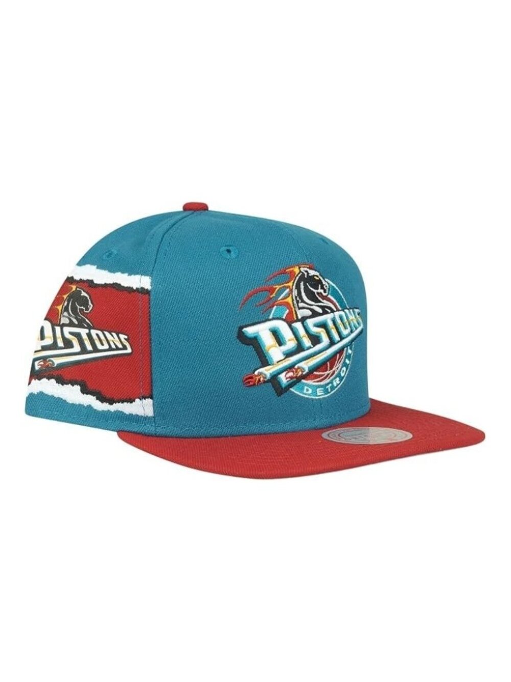 Mitchell & Ness NBA JUMBOTRON Snapback HWC Pistons Teal